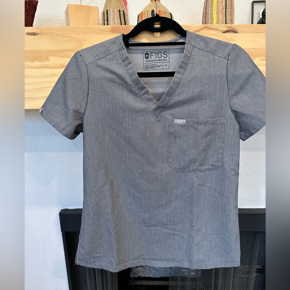 Figs Catarina Graphite top